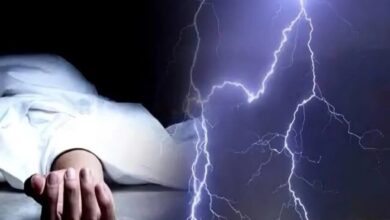 खेत में काम करने के दौरान बिजली गिरने से दो की मौत, छह घायल