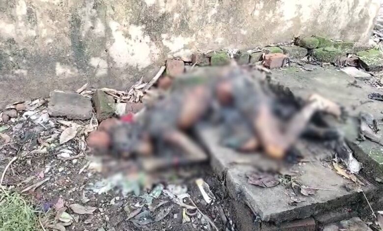 महिला के शव को कचरा गाड़ी में भिजवाया अस्पताल महिला के शव को कचरा गाड़ी में भिजवाया अस्पताल