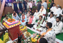 हरेली पर सीएम ने गौरी-गणेश की पूजा कर भगवान शिव का किया अभिषेक