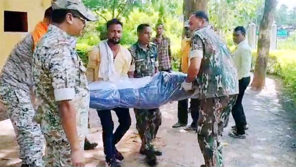 जवान ने सर्विस राइफल से गोली मार कर जान दी जवान ने सर्विस राइफल से गोली मार कर जान दी
