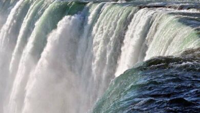 वाटरफॉल में अचानक पानी का बहाव तेज़, फंसे पर्यटक वाटरफॉल में अचानक पानी का बहाव तेज़, फंसे पर्यटक