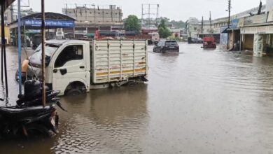 बारिश से जनजीवन अस्त व्यस्त, कई जगह भरा पानी