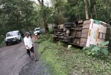रिजर्व फारेस्ट में हादसा, दर्जन भर से ज्यादा लोग घायल