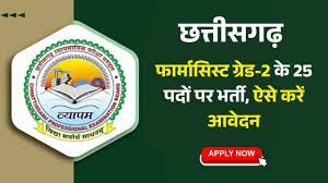 फार्मासिस्ट ग्रेड-2 के 25 पदों पर भर्ती की प्रक्रिया शुरू