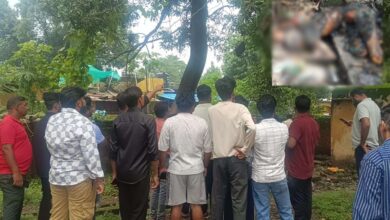 कॉलोनी में महिला की जली लाश मिली