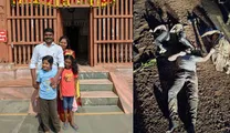 बाढ़ के पानी में बह गई कार, एक ही परिवार के चार लोगों की मौत बाढ़ के पानी में बह गई कार, एक ही परिवार के चार लोगों की मौत