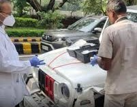 राष्ट्रपति भवन के पास थार ने दो लोगों को कुचला राष्ट्रपति भवन के पास थार ने दो लोगों को कुचला