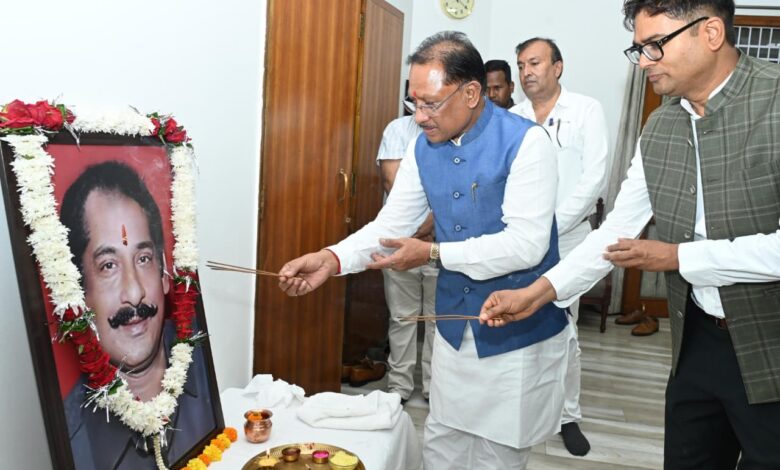 जूदेव प्रखर राष्ट्रवादी थे: सीएम साय जूदेव प्रखर राष्ट्रवादी थे: सीएम साय