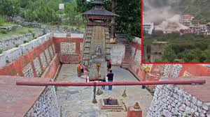 खुदाई में निकले कल्प केदार शिव और फिर से मलबे में समाए खुदाई में निकले कल्प केदार शिव और फिर से मलबे में समाए