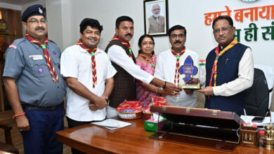 स्कॉउट गाइड के राज्य प्रतिनिधिमंडल ने सीएम से की भेंट स्कॉउट गाइड के राज्य प्रतिनिधिमंडल ने सीएम से की भेंट