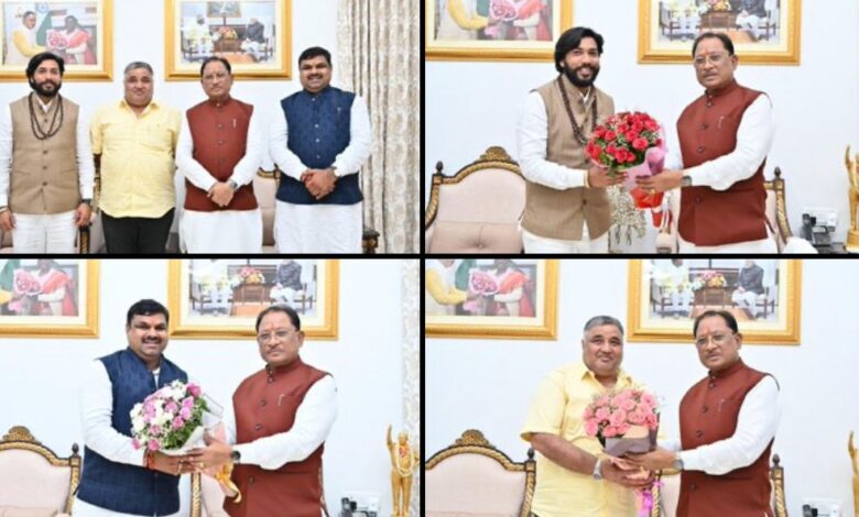 नए मंत्रियो को सीएम साय ने दी बधाई, पढ़िए क्या कहा….. नए मंत्रियो को सीएम साय ने दी बधाई, पढ़िए क्या कहा…..