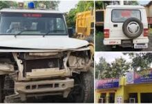 एसडीएम की गाड़ी की ठोकर से गर्भवती महिला की मौत, पति व दो बच्चे घायल