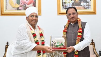 सीएम से संत असंग देव ने की सौजन्य भेंट