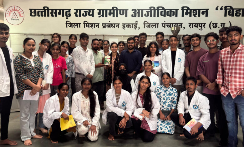 खाद्य प्रौद्योगिकी कॉलेज के छात्रों ने बिहान केंद्र का किया भ्रमण खाद्य प्रौद्योगिकी कॉलेज के छात्रों ने बिहान केंद्र का किया भ्रमण