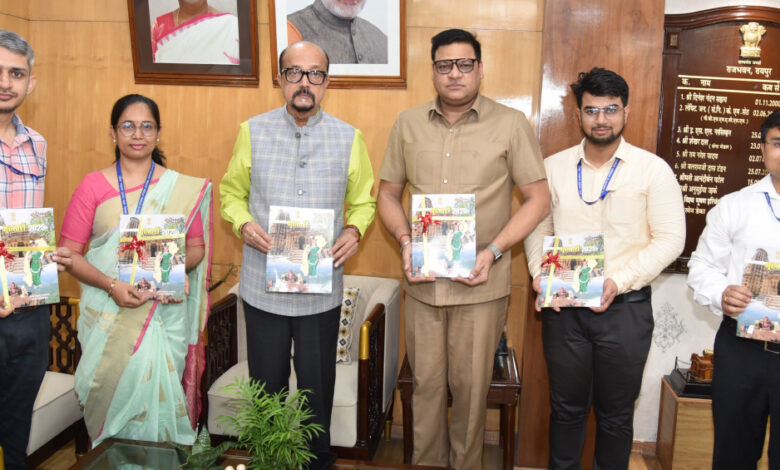 राज्यपाल ने पासपोर्ट कार्यालय की राजभाषा पत्रिका महतारी का विमोचन किया राज्यपाल ने पासपोर्ट कार्यालय की राजभाषा पत्रिका महतारी का विमोचन किया