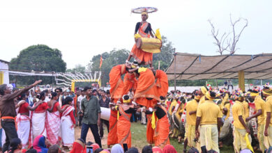 संबलपुर में आयोजित करमा तिहार उत्सव में शामिल हुईं महिला व बाल विकास मंत्री