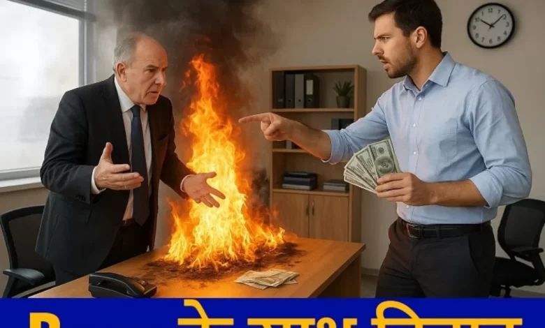 पैसों को लेकर विवाद, साथियों के साथ मिलकर ऑफिस में लगाई आग पैसों को लेकर विवाद, साथियों के साथ मिलकर ऑफिस में लगाई आग