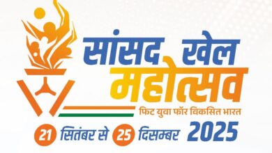 त्रि स्तरीय सांसद खेल महोत्सव-2025 का पंजीयन 20 सितम्बर तक