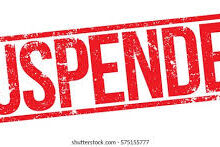 दुर्ग के प्रभारी संयुक्त संचालक उपाध्याय निलंबित दुर्ग के प्रभारी संयुक्त संचालक उपाध्याय निलंबित