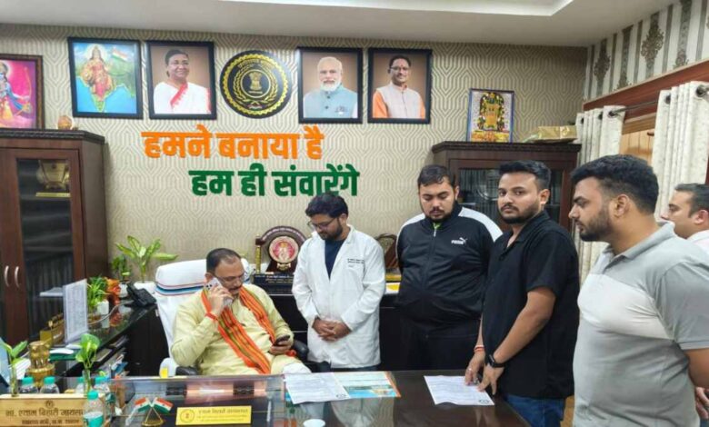 CGDF की स्वास्थ्य मंत्री से मुलाकात, मांगों पर मिला आश्वासन CGDF की स्वास्थ्य मंत्री से मुलाकात, मांगों पर मिला आश्वासन