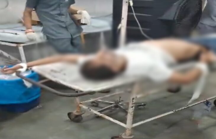 बुजुर्ग ने महिला थाने के सामने जान देने की कोशिश की बुजुर्ग ने महिला थाने के सामने जान देने की कोशिश की