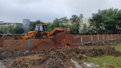 रायपुर के टेमरी में अवैध प्लाटिंग पर चला बुलडोजर, प्रशासन की बड़ी कार्रवाई