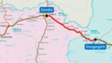 गोंदिया–डोंगरगढ़ चौथी रेल लाइन को मिली मंजूरी