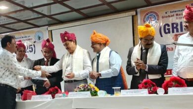 बागवानी के क्षेत्र में उत्कृष्ट योगदान के लिए डॉ. एसके वर्मा को लाइफ टाइम अचीवमेंट अवॉर्ड