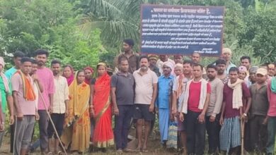 पास्टर, पादरी और धर्म परिवर्तन कर चुके लोगों के गांव में प्रवेश पर रोक का लगाया बोर्ड