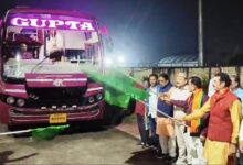 बस्तर के 87 तीर्थ यात्री श्री रामलला के दर्शन करने रवाना बस्तर के 87 तीर्थ यात्री श्री रामलला के दर्शन करने रवाना