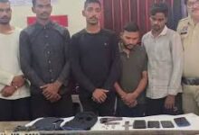 एनएसयूआई अध्यक्ष सहित पांच लोग डकैती की कोशिश में गिरफ्तार एनएसयूआई अध्यक्ष सहित पांच लोग डकैती की कोशिश में गिरफ्तार