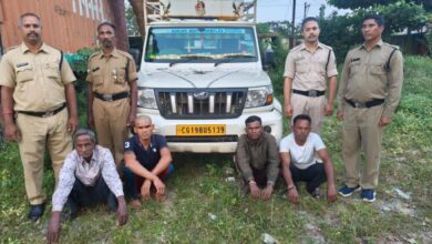 कांकेर और गौरेला-पेंड्रा में पुलिस की बड़ी कार्रवाई, 9 गौ तस्कर गिरफ्तार, 22 बैल बरामद कांकेर और गौरेला-पेंड्रा में पुलिस की बड़ी कार्रवाई, 9 गौ तस्कर गिरफ्तार, 22 बैल बरामद