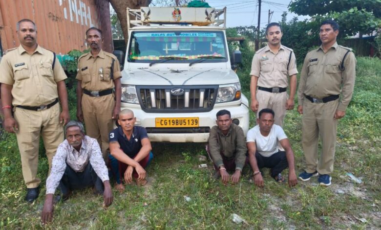 कांकेर और गौरेला-पेंड्रा में पुलिस की बड़ी कार्रवाई, 9 गौ तस्कर गिरफ्तार, 22 बैल बरामद कांकेर और गौरेला-पेंड्रा में पुलिस की बड़ी कार्रवाई, 9 गौ तस्कर गिरफ्तार, 22 बैल बरामद