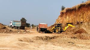 रेत का अवैध उत्खनन करते 6 वाहन जप्त रेत का अवैध उत्खनन करते 6 वाहन जप्त