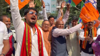 “बिहार में एनडीए की जीत पर भाजपा में उत्सव”