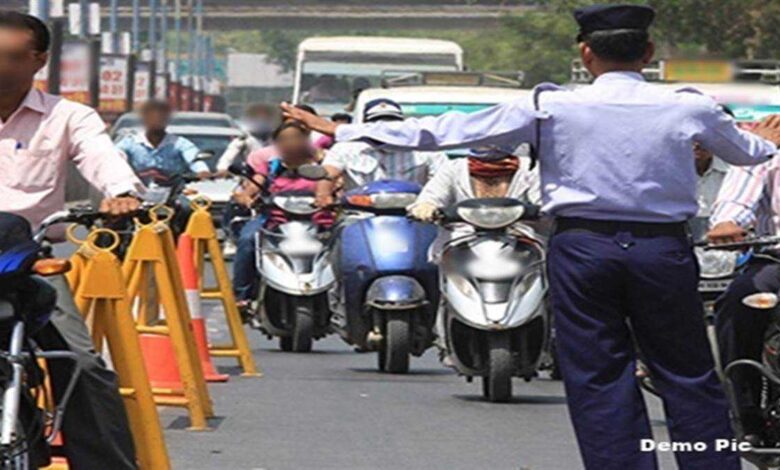 भोपाल में मेट्रो निर्माण: रात में ट्रैफिक डायवर्ट