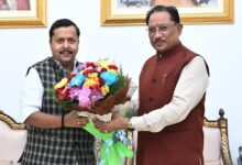 मुख्यमंत्री साय से बिहार के पथ निर्माण मंत्री नितिन नवीन ने की सौजन्य मुलाकात