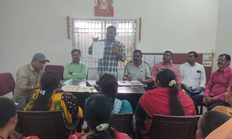 भाजपा पुरानी बस्ती मंडल के टिकरापारा वार्ड में SIR की समीक्षा बैठक सम्पन्न भाजपा पुरानी बस्ती मंडल के टिकरापारा वार्ड में SIR की समीक्षा बैठक सम्पन्न