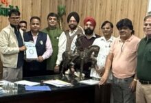 चेंबर अध्यक्ष प्रतिनिधिमंडल ने वित्तमंत्री को गाइडलाइन दरों और सम्पति के पंजीयन शुल्क पर सौंपे सुझाव