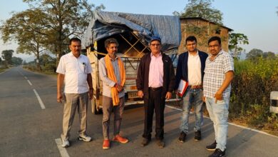 452 कट्टा धान जब्त 452 कट्टा धान जब्त