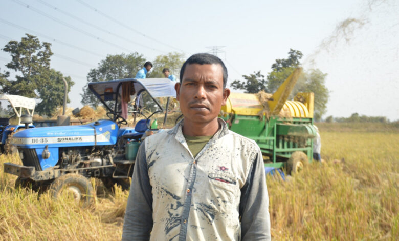 खेतों की मेहनत रंग लाई, किसान की फसल विक्रय के लिए तैयार