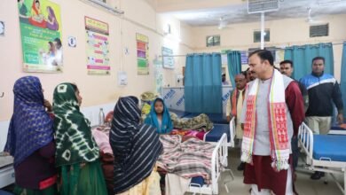 स्वास्थ्य मंत्री जायसवाल ने सामुदायिक स्वास्थ्य केंद्र साजा का किया निरीक्षण स्वास्थ्य मंत्री जायसवाल ने सामुदायिक स्वास्थ्य केंद्र साजा का किया निरीक्षण