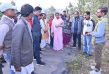 मंत्री राजवाड़े ने ओडग़ी में सड़क एवं पुलिया निर्माण का किया औचक निरीक्षण, गुणवत्ता पर जताई नाराजगी