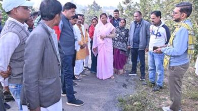 मंत्री राजवाड़े ने ओडग़ी में सड़क एवं पुलिया निर्माण का किया औचक निरीक्षण, गुणवत्ता पर जताई नाराजगी