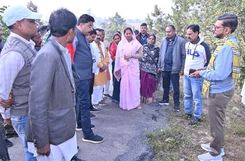 मंत्री राजवाड़े ने ओडग़ी में सड़क एवं पुलिया निर्माण का किया औचक निरीक्षण, गुणवत्ता पर जताई नाराजगी