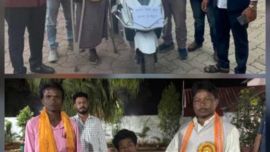 बस्तर सांसद ने दिव्यांगजनों को इलेक्ट्रिक स्कूटी व ट्राई सायकल सौंपा