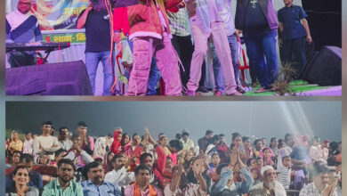 बस्तर ओलंपिक में पूर्व मंत्री के सौजन्य से भोपालपटनम में सजी संगीतमय संध्या बस्तर ओलंपिक में पूर्व मंत्री के सौजन्य से भोपालपटनम में सजी संगीतमय संध्या