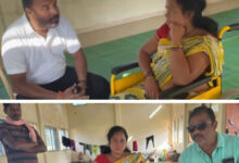 सोमवार को लगाया जायेगा आदिवासी महिला सरस्वती को आर्टिफिशियल पैर