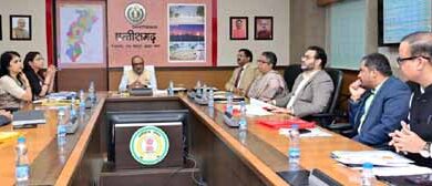 महात्मा गांधी नरेगा की राज्य स्तरीय सशक्त समिति की बैठक सम्पन्न