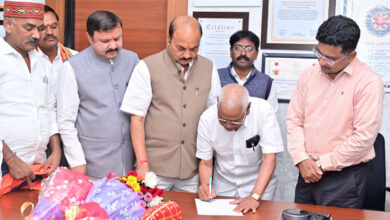 डोमनलाल ने अनुसूचित जाति विकास प्राधिकरण के उपाध्यक्ष का पदभार ग्रहण किया